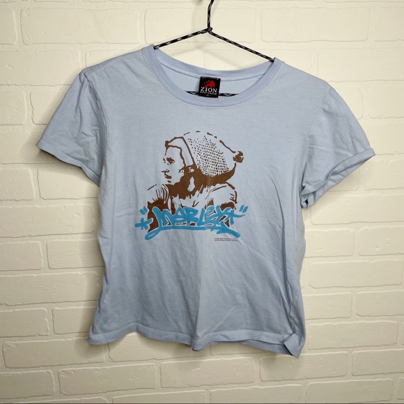 Zion Rootswear Tops - CLEARANCE SALE FLAW Zion Rootswear crop top Bob Marley size large L